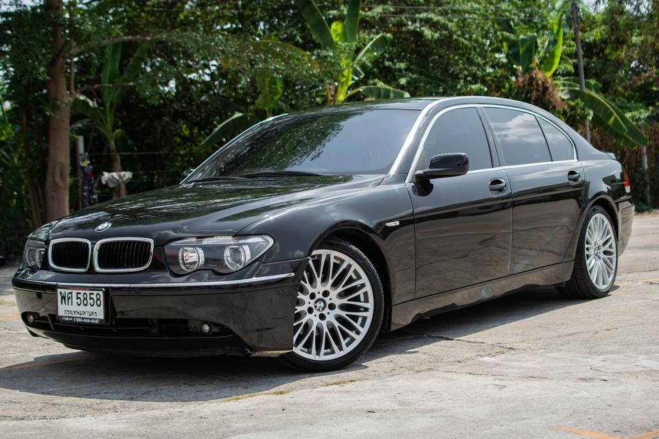 BMW 730Li 2005 E66 (โฉม02-09) Sedan 3.0 A/T สีดํา 1