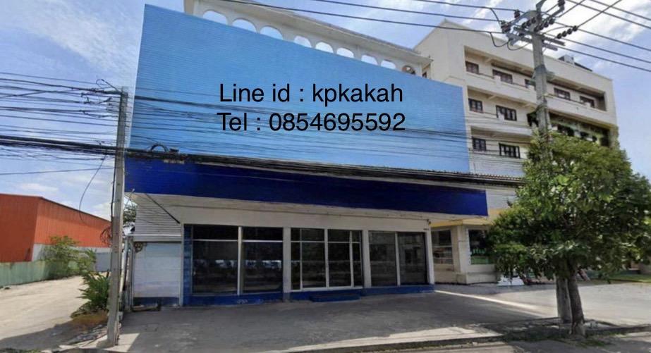 ให้เช่าอาคารพาณิชย์ติดถนนเทพารักษ์ ขนาดรวม 1,152 ตร.ม. 1