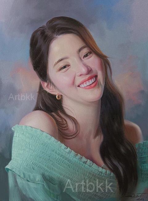 ภาพวาดสีน้ำมันของขวัญวันเกิด รูปย่อยที่ 2