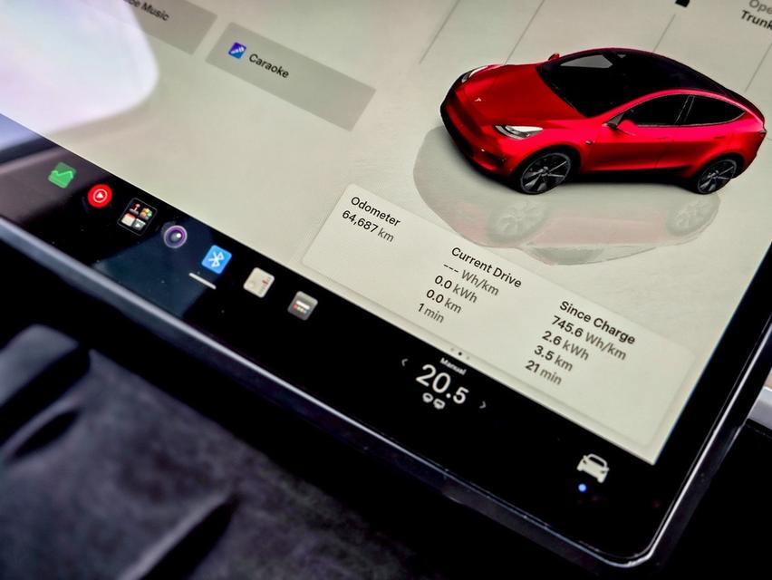 TESLA MODEL Y RWD (STANDARD) 2024 สีแดง รถศูนย์ไทยแท้ รูปที่ 19