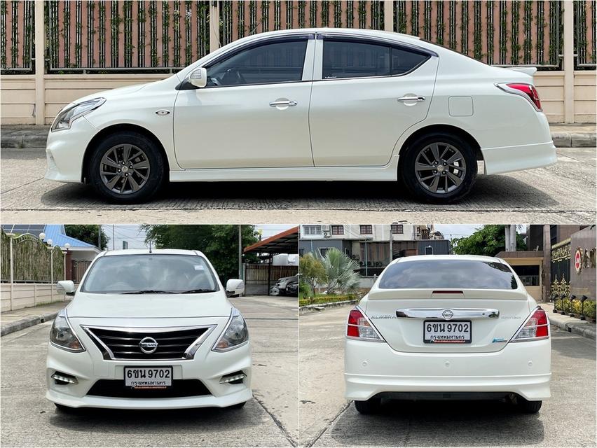 รหัสรถ DWC9702 NISSAN ALMERA 1.2 E SPORTECH ปลายปี 2015 AUTO สภาพนางฟ้า 13