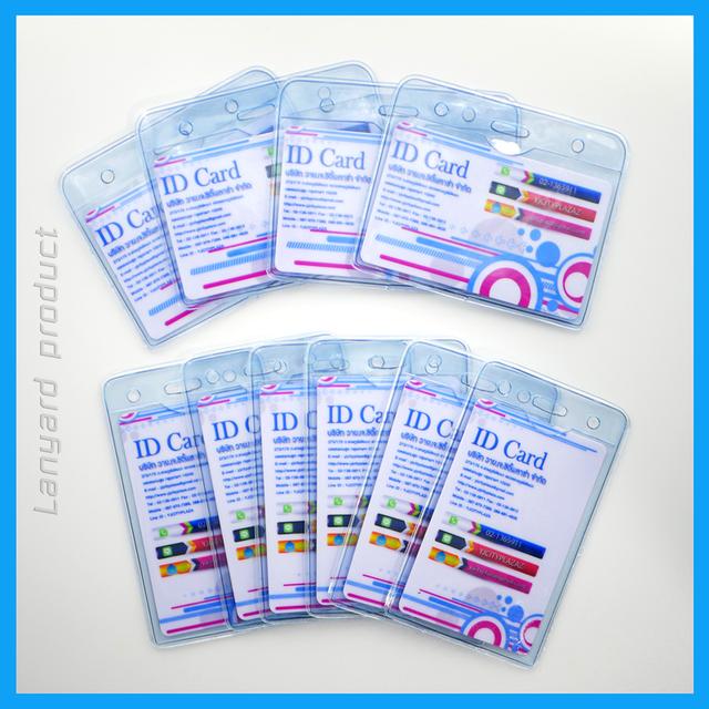 สายคล้องบัตร กรอบใส่บัตร โยโย่ห้อยบัตร บัตรพนักงาน ซองหนัง คลิปหนีบ สายคล้องบัตรไม่สกรีน สายแคล้องบัตรแบบพิมพ์ ซองหนังแบบสกรีน รูปที่ 16