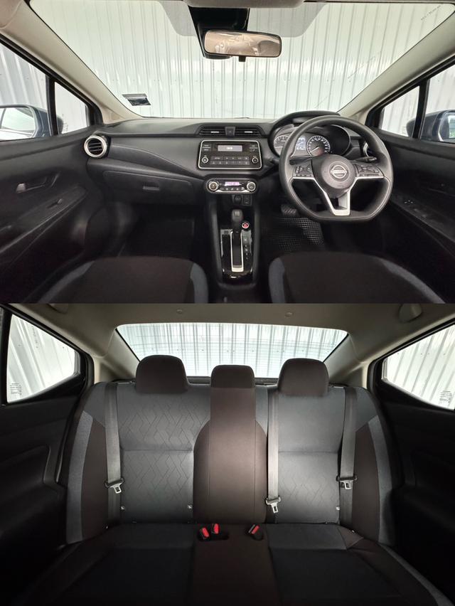 ⭐ รถบ้านมือเดียว วิ่งน้อย⭐ ผ่อนเบา Nissan Almera 1.0EL เทอร์โบ รูปที่ 10