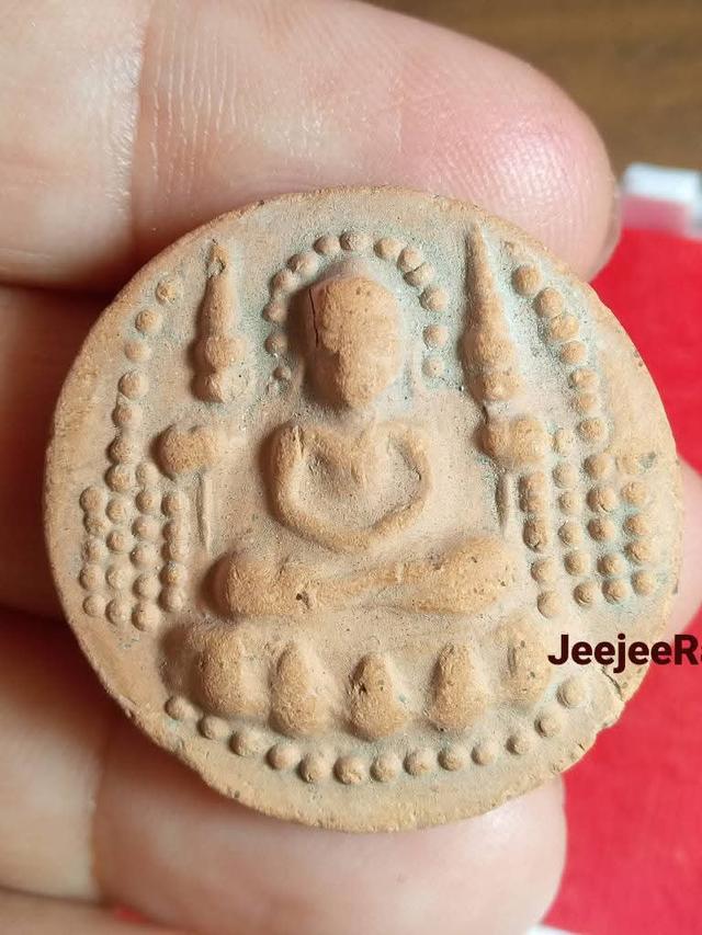 พระกรุไชยาดินเผา สุราษฎร์ธานี อายุพระ1200ปี แม่ค้ามี3องค์ องละ850 ส่งฟรีให้คะ รูปที่ 3