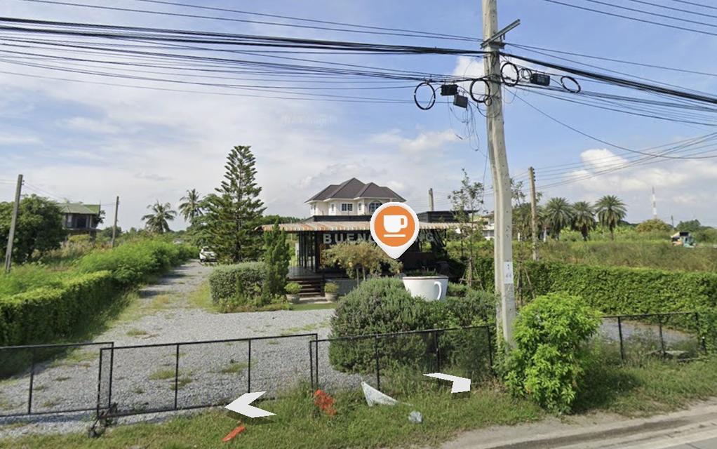 ปล่อยเช่าร้านกาแฟคาเฟ่ติดถนนสุวินทวงศ์ซอยบึงขวางมีที่จอดรถสะดวกสบาย พื้นที่1ไร่2งาน 2