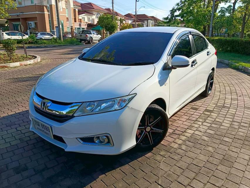 Honda City 1.5 V (Minorchange) ปี 2016 สีขาว