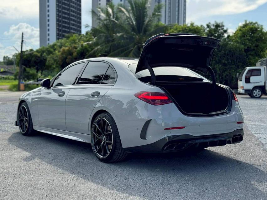 Benz C220d AMG Dymanic w206 2022 แท้ รถสวยจริงๆ เดิมสีดำwrapมา 9