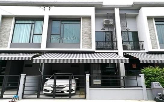 AT446 ให้เช่า ทาวน์โฮม 2 ชั้น เฟอร์นิเจอร์บางส่วน พลีโน่ บางใหญ่ ซอยคลองถนน 1