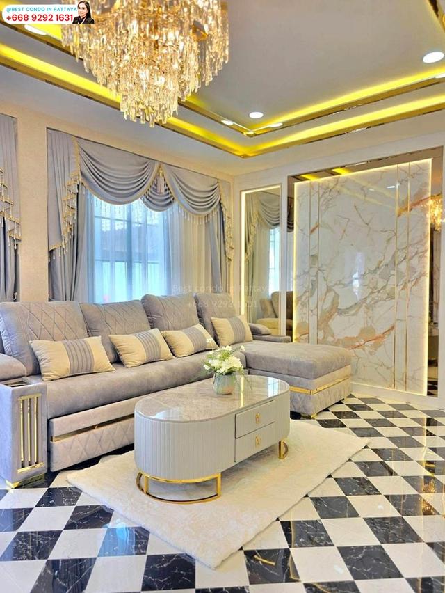 ✨ บ้านสไตล์ลักชูรี่ 4 ห้องนอน ใกล้อ่างมาบประชัน #รหัสทรัพย์466 ✨  5