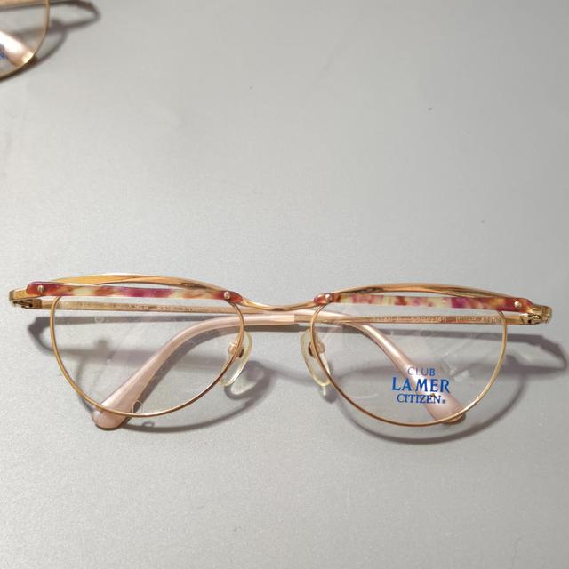 กรอบแว่นตาวินเทจ ญี่ปุ่น ยุค 80,90 ไทเทเนี่ยมเกรดพรีเมี่ยม น้ำหนักเบา by Citizen เก่าเก็บไม่ผ่านการใช้งาน ทรงสวยคลาสสิค รูปที่ 5