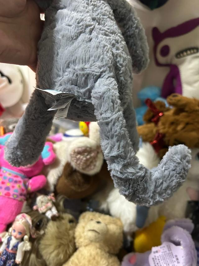 Jellycat รุ่น Tuffet Cat พร้อมถุงผ้า รูปที่ 2