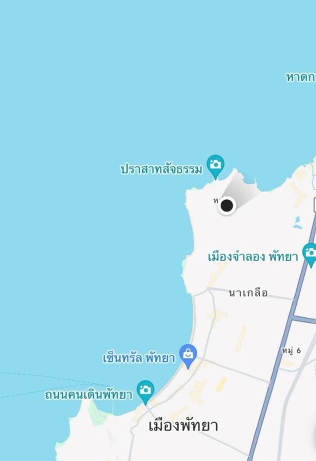 ขายที่ดินพัทยา ใกล้ทะเล ราคาถูกมาก พื้นสวยสี่เหลี่ยม 6