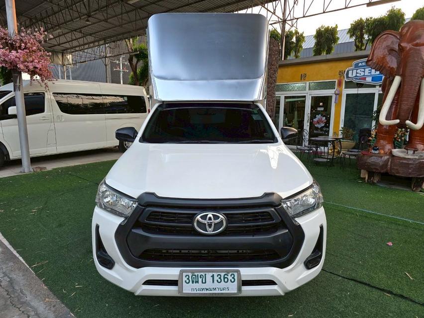 Toyota Revo 2.4 ตอนเดียว Entry ปี 2021 พร้อมหลังคาอลูมิเนียมตู้ทึบ