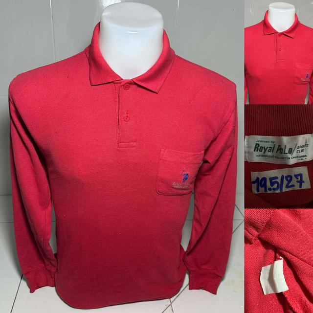 เสื้อคอปกแขนยาวเสื้อมือสอง รูปที่ 9