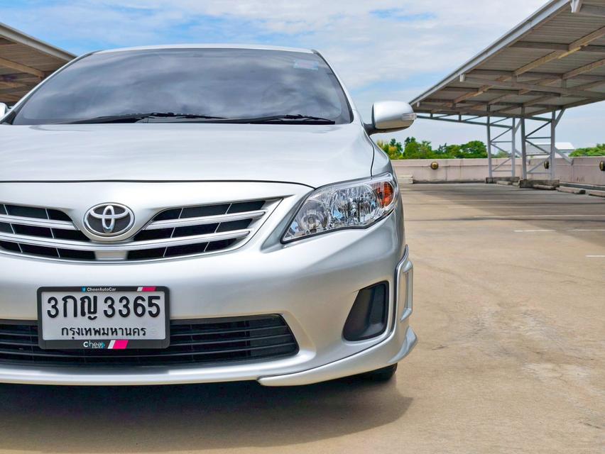 รหัสรถ CAT3365 2013 TOYOTA ALTIS 1.6E ออโต้ สีเทาสวย 2ระบบ เบนซิน+CNG โรงงาน