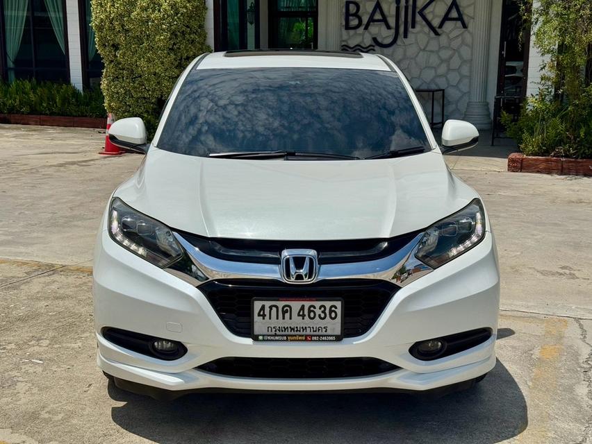 Honda Hrv 1.8E Sunroof AT 2015 สีขาว รูปย่อยที่ 2