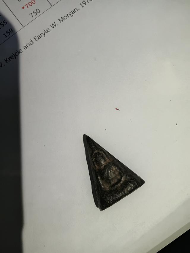 พระนางพญา เนื้อดำ สวย