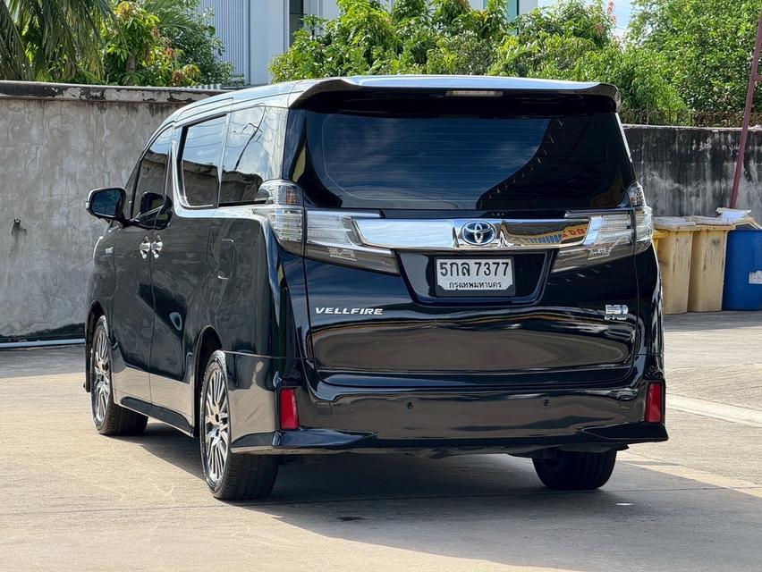 รหัสรถ PBG7377 Toyota Vellfire 2.5 Hybrid ZR ปี 2015 สีดำ 8