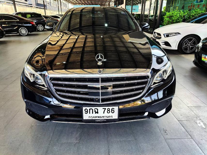 2019 BENZ E350e 2.0 AVANTGARDE สีดำ เกียร์ออโต้  1