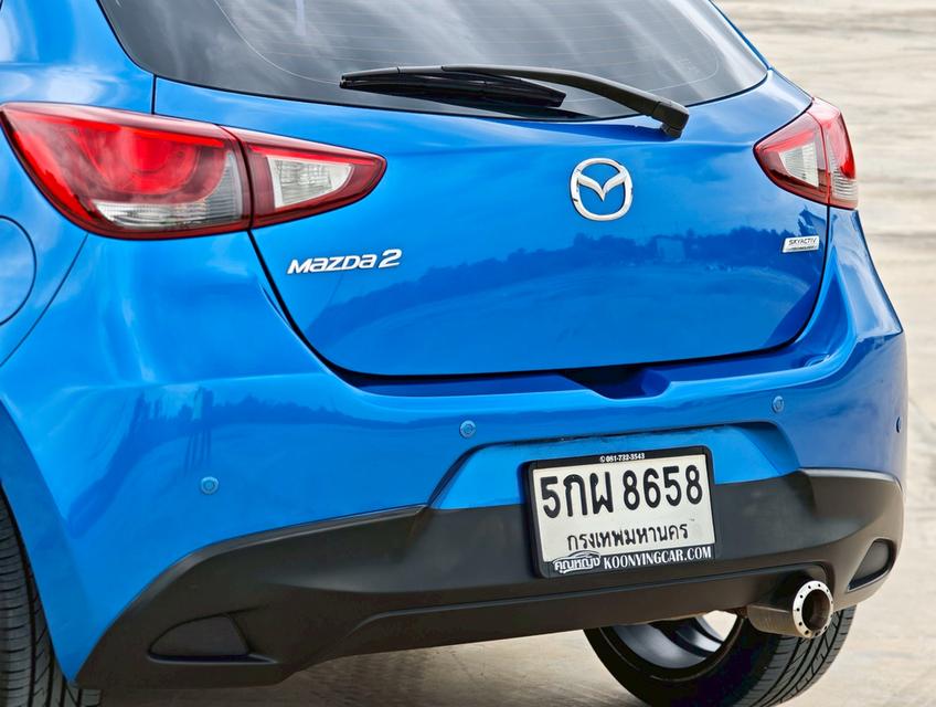 MAZDA 2 SKYACTIVE Hatch 4dr Sports Standard Auto 6sp FWD 1.3i (เบนซิน) ปี 16 สีน้ำเงิน  เกียรออโต้  7