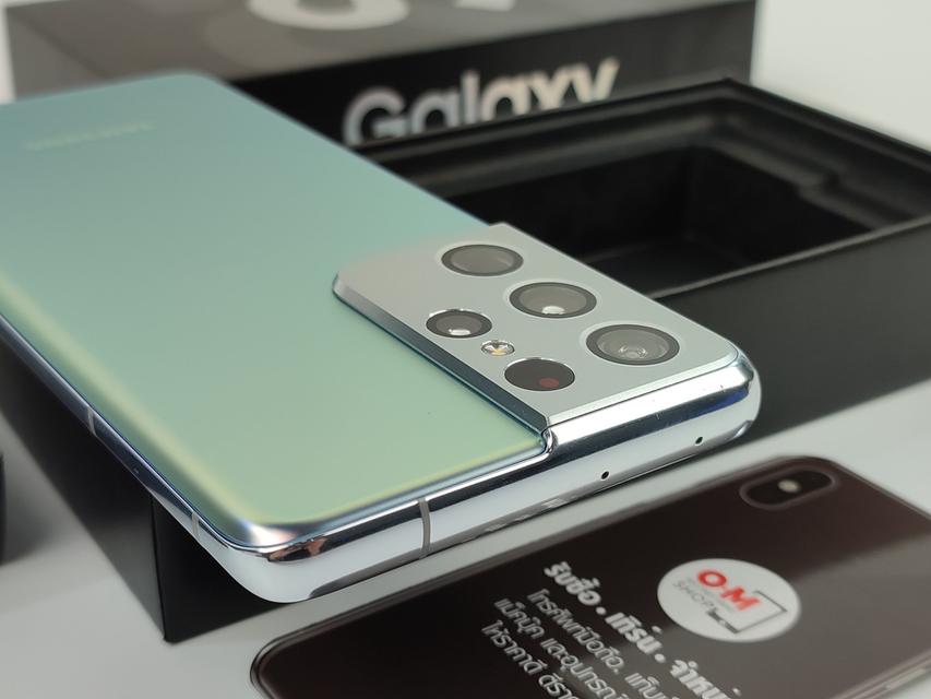 ขาย/แลก Samsung Galaxy S21 Ultra 5G 16/512GB Phantom Silver Snapdragon888 แท้ ครบยกกล่อง เพียง 27,900 บาท  1