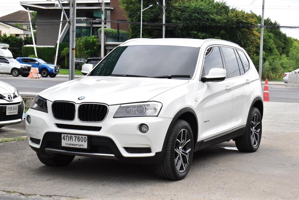 รหัสรถ PB7600 BMW X3 2.0D 2012 ดีเซล