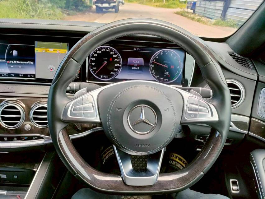 BENZ S500e W222 AMG Premium G-Tronic Plus รถโครตหรู ใช้น้อย สภาพสวยกริ๊บบบ 16