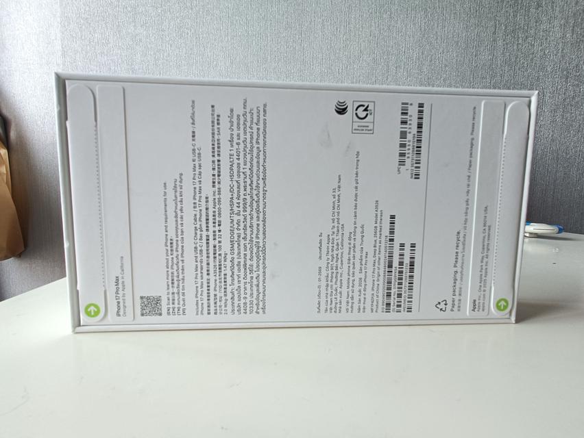 iPhone 17 pro max 256gb Deep Blue รูปที่ 1