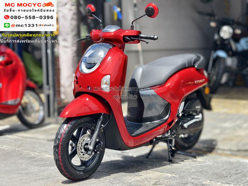 Scoopy i 2025 โฉมใหม่ล่าสุด รถรางวัลยังไม่ผ่านการใช้งาน วิ่ง1โล สภาพป้ายแดง No1081   2