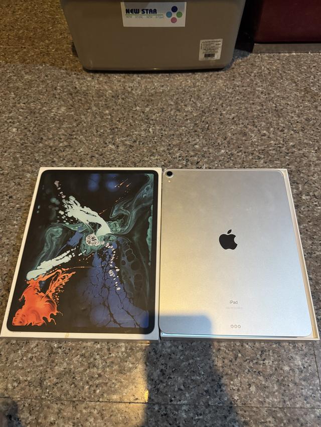 ขายๆๆๆถูกๆๆiPadPro12.9สีหายากSilver256กิ๊กWifi Only มีกล่องอีมี่ตรงการใช้งานดีเยี่ยม100%ทุกๆฟังชั่นรีสโตได้ตลอดไม่มีติดไอคราวModel TH/A ( จอไม่เหลืองห 2