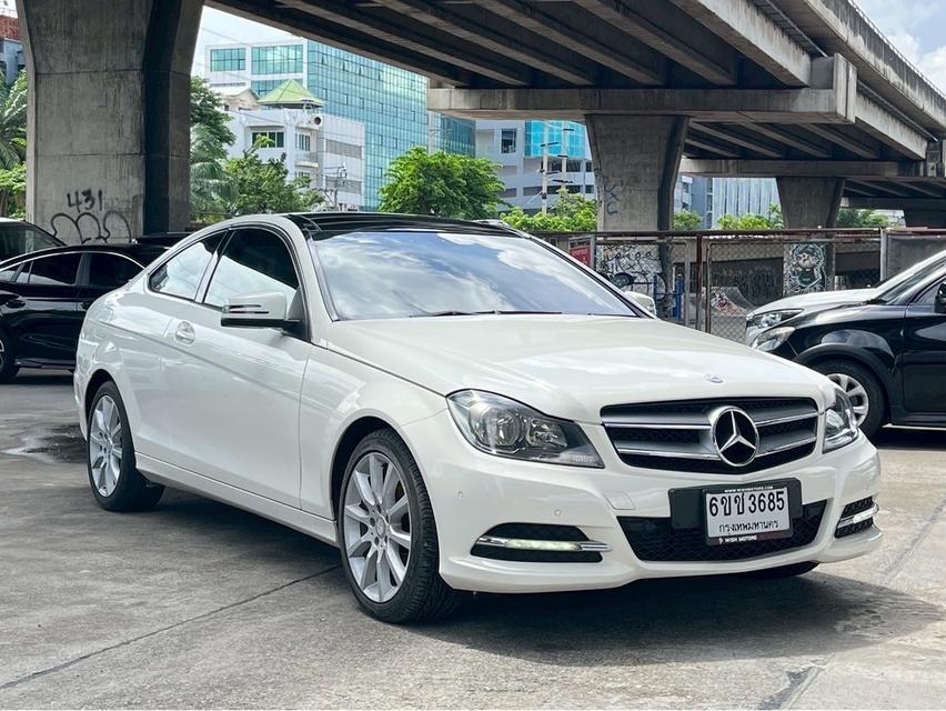 รหัสรถ WMT3685 BENZ C180 CGI Coupe ปี 2013