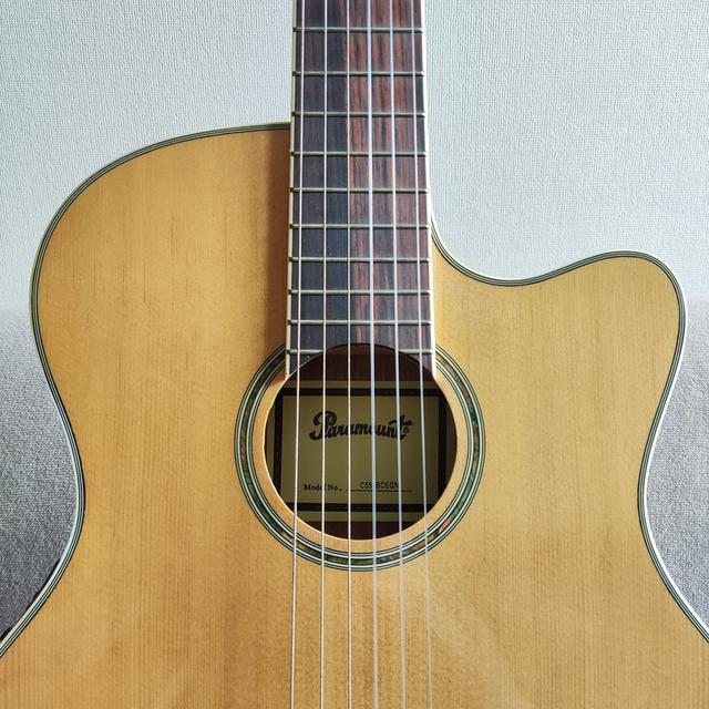 กีต้าร์คลาสสิคไฟฟ้าลำตัวบาง Paramount C551BCEQN รูปย่อยที่ 3