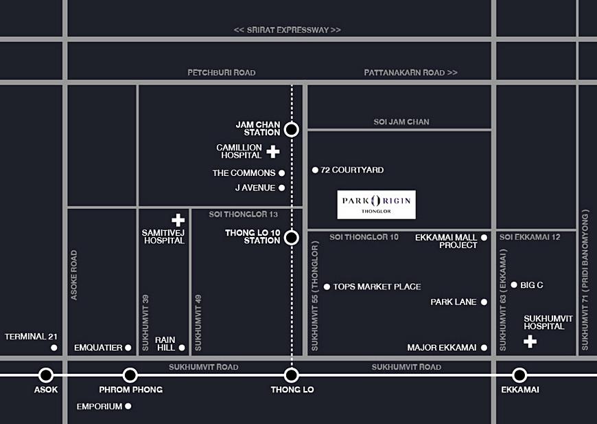 Condo Park Origin Thonglor ใกล้ BTS ทองหล่อ ห้องใหม่ 32.5 ตารางเมตร 1นอน ชั้น24 ตะวันออก ตกแต่งครบ 11