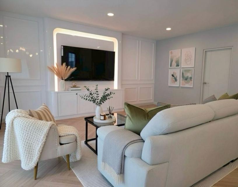 บ้านหรูให้เช่า เซนโทร บางนา เฟส 2 บ้านใหม่ ตกแต่งบิ้วอินครบ พร้อมเข้าอยู่ ไลน์ไอดี ✅ @ibx7531n 4