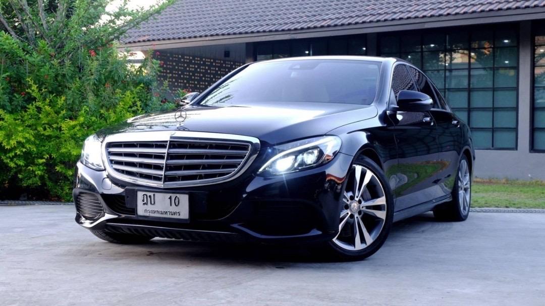 รหัสรถ KN10 Benz C-Class C350e 2.0 Avantgarde โฉม W205 ปี 2016