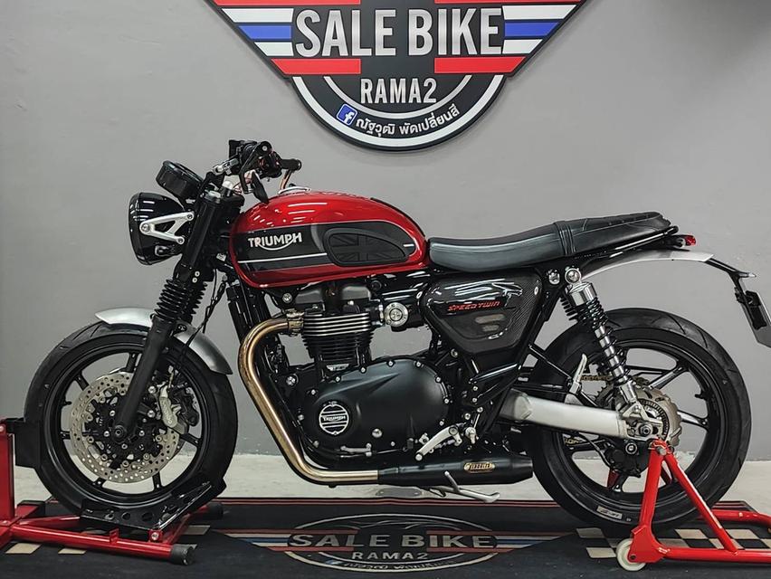 Triumph Speed Twin 1200 ปี 2021 abs รถมือเดียว ไมล์น้อยที่สุด