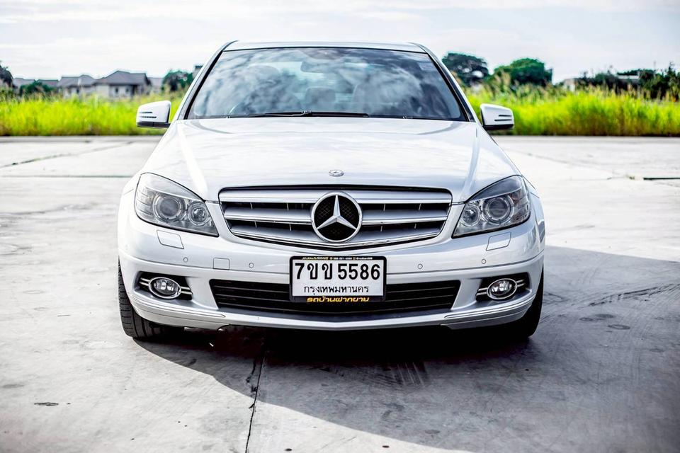 Benz C200 CGI BE สีดำ ปี 2011 สีเทา 2