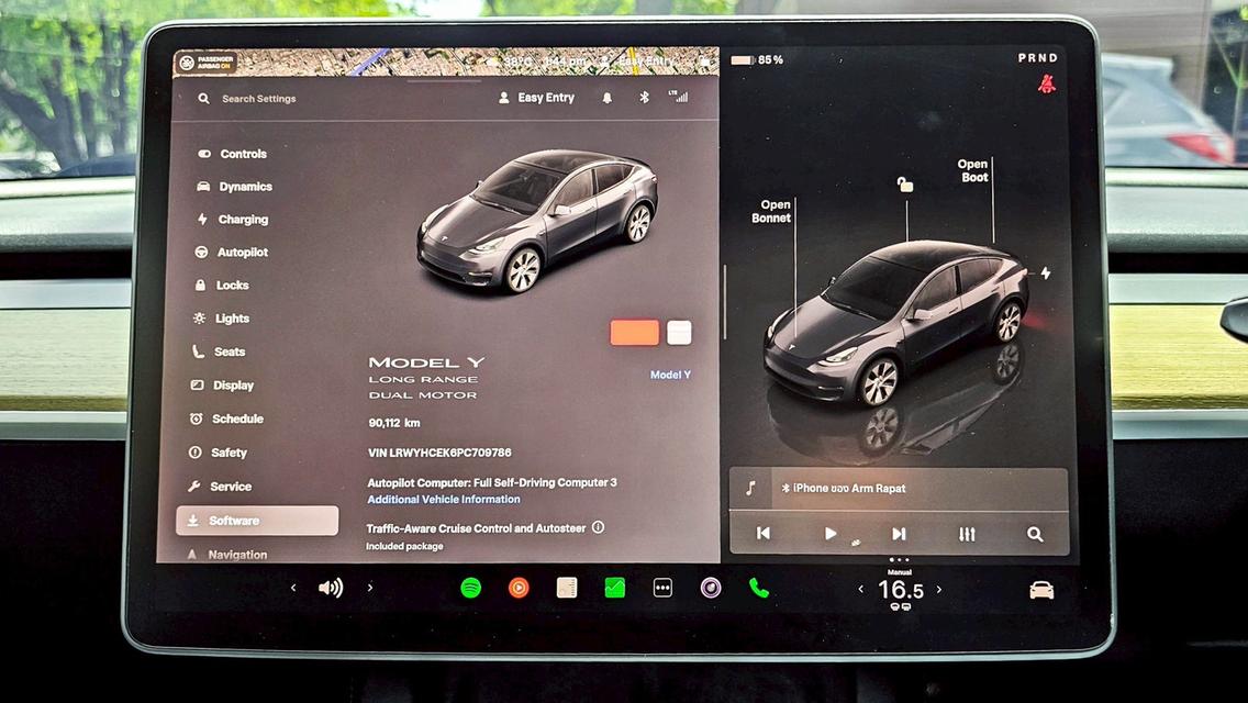 (แจ้งรหัสรถ: AVA6386)⚡️ TESLA Model Y Long Range AWD AT 2023 รูปที่ 16