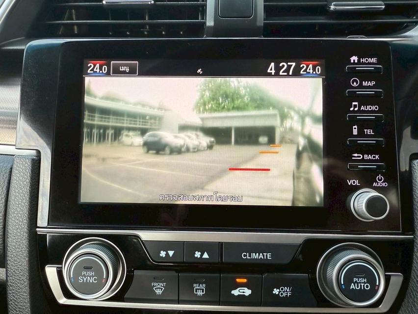 HONDA CIVIC 1.5 TURBO RS TOP 2019 MINOR CHANGE สีดำ FC-FK มือเดียวป้ายแดง  9