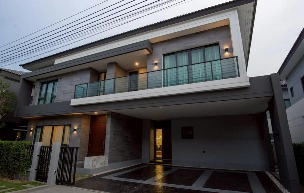 ให้เช่าบ้านเดี่ยว 2 ชั้น The City Bangna แบบ EMERALD เนื้อที่ 76 ตร.วา เฟอร์ครบ โซนเมน ใกล้สวน