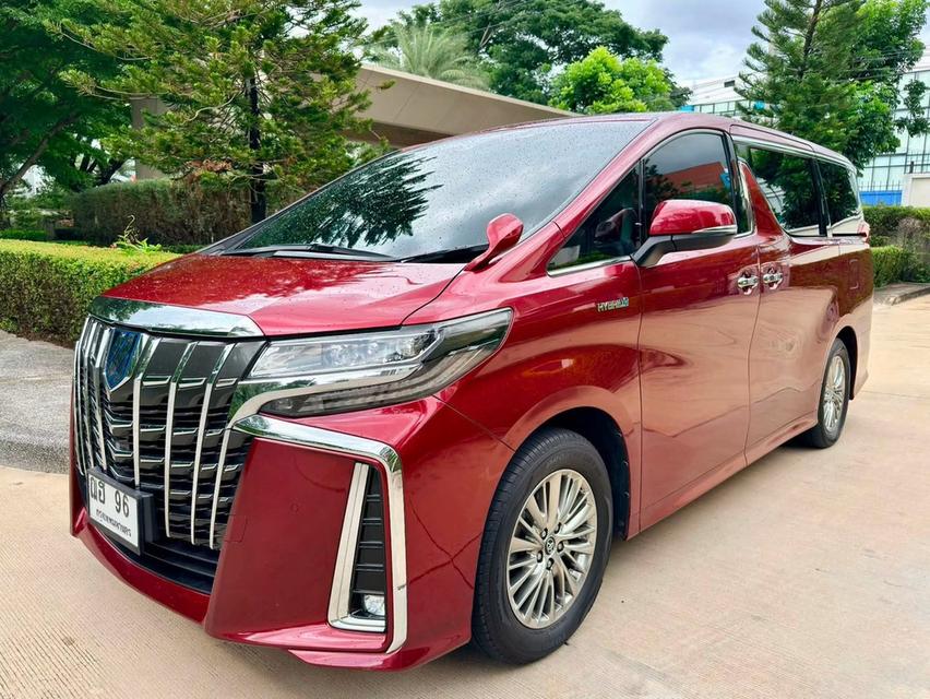 TOYOTA Alphard 2.5 SRC Hybrid E-Four 2021 สีแดง