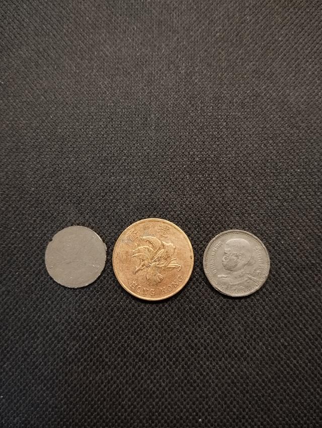 เหรียญ ร.8 10 สตางค์ เเละ เหรียญ 50 CENTS 2