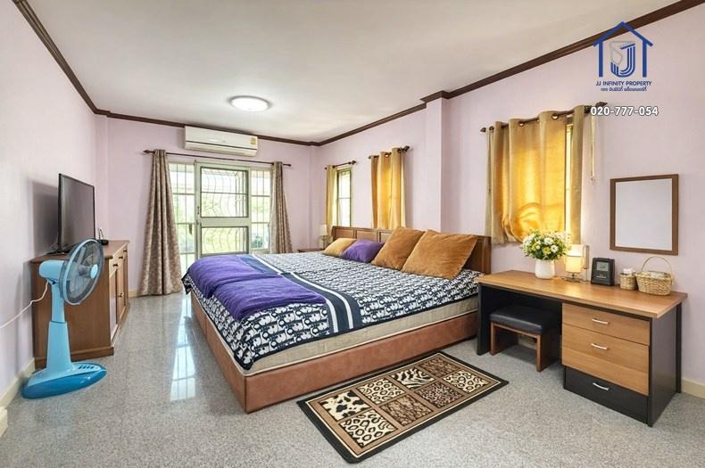 ขายบ้านเดี่ยว 2 ชั้น หมู่บ้าน เค.ซี.พาร์ควิลล์ 2  ซอยเลียบคลองสอง29 ใกล้ทางด่วนกาญจนาภิเษก 7