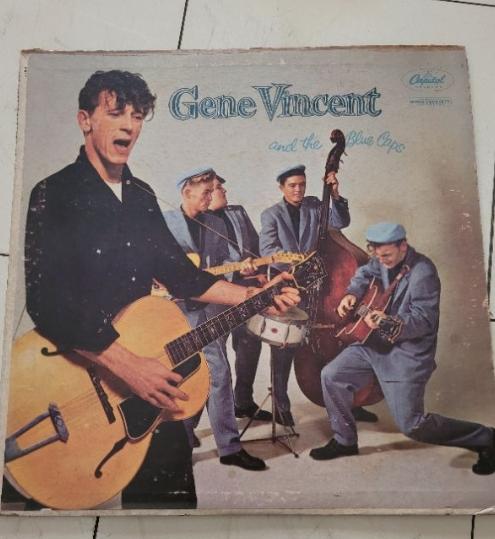 แผ่นเสียงมือสองเพลงสากลgene vincent,paul anka,air supply 2