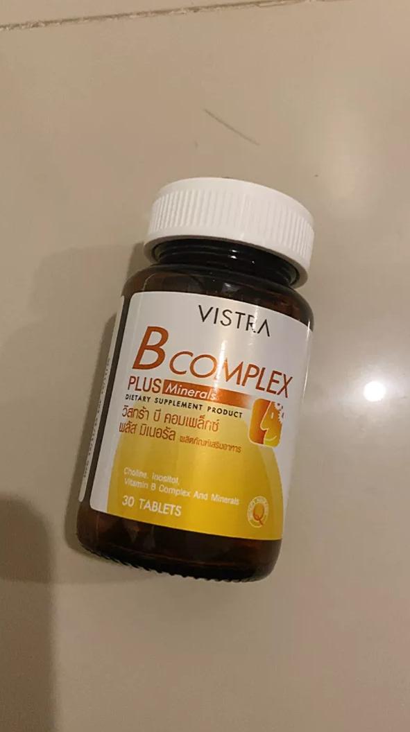 Vistra B-Complex Plus Minerals 30 Tablets