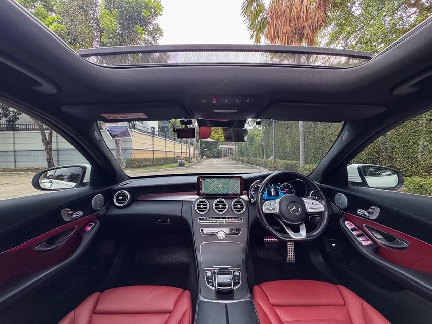 Benz C220d AMG Dynamic รุ่น Top ดีเซลล้วน W205 ปี 2022 หลังคาแก้ว เจ้าของเดียว ใช้งาน 6 หมื่นโล วารันตีศูนย์ถึง 2027 รูปที่ 10