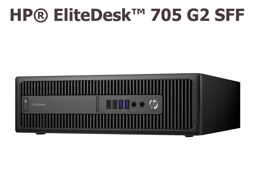 คอมพิวเตอร์เดสก์ท็อป HP® EliteDesk™ 705 G2 SFF With Upgraded-Parts เฉพาะตัวเครื่อง (ไม่รวมจอภาพ) ราคาขาย 2,590 บาท รวมค่าส่งแบบEMSทั่วไทย