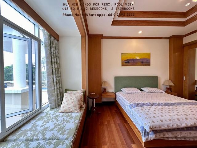 ให้เช่าคอนโดใกล้ทะเล หัวหินบลูลากูน ห้องใหญ่ 148 ตร.ม. วิวสระ Condo Hua Hin Blue Lagoon near beach for rent 4