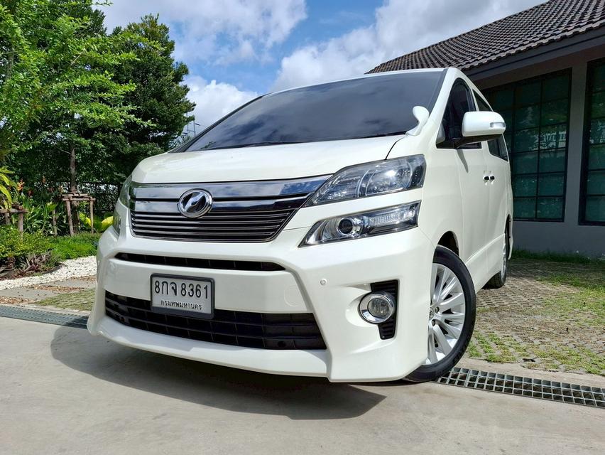 รหัสรถ KN8361 TOYOTA VELLFIRE 2.4 ZG EDITION ปี 2014