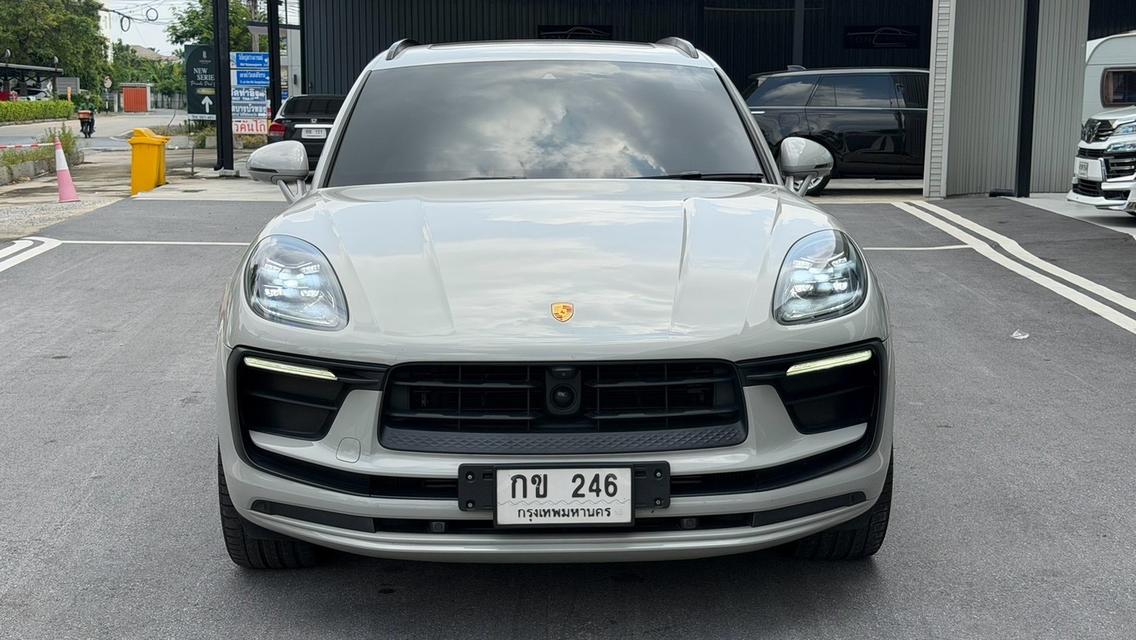 (แจ้งรหัสรถ KPV246) 2022 PORSCHE MACAN 2.0 Facelift สี crayon ภายในแดง รูปที่ 19